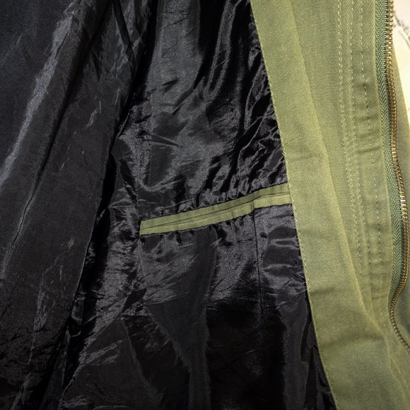 Champion Vintage Army Green Bomber Jacket - Picture 5 of 6